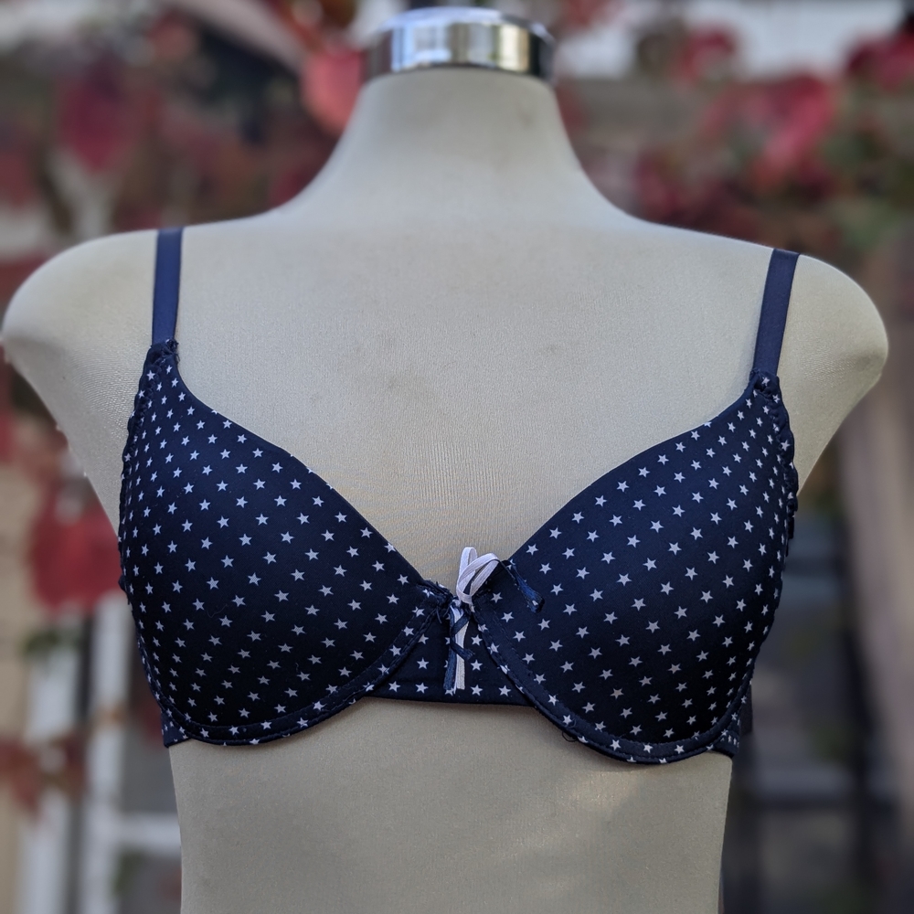 Starry Night Comfort Bra - Black